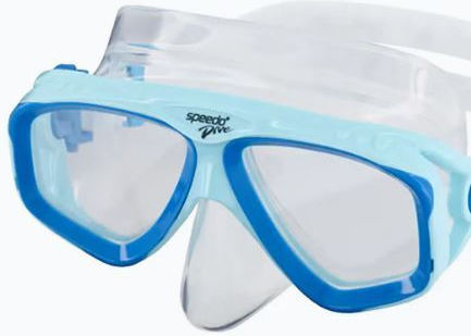 Speedo Μάσκα Θαλάσσης με Αναπνευστήρα Μπλε