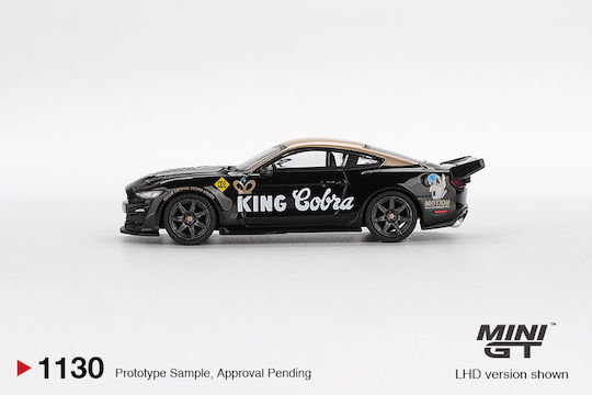 Model Mașină Ford Shelby GT500 Dragon Snake Concept Negru și Auriu 2020 1:64 Mini GT MGT01130-L