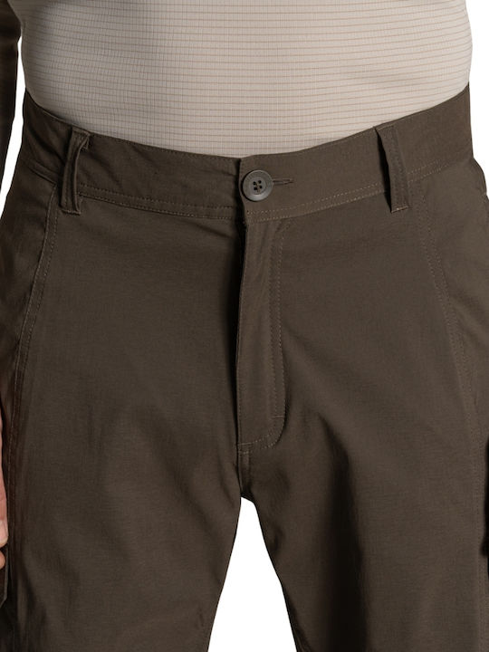 Craghoppers Men's Long Hiking Trousers Brown