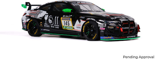 Model Mașină BMW M4 GT4 Negru Cerny Motorsport 2024 Scara 1:18 Otto Models Ot1172