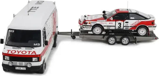 Set Machete Rally Pack Mercedes-Benz T1 & Toyota Alb Rac Safari 1990 1:18 Otto Models Ot480