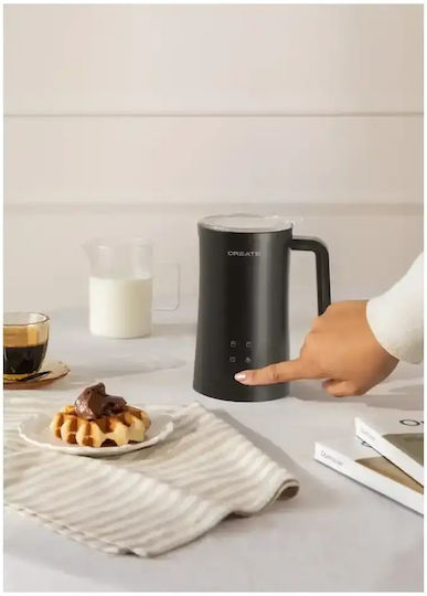 Create Aparat pentru Spumă de Lapte Caldă și Rece cu Acoperire Antiaderentă 580ml