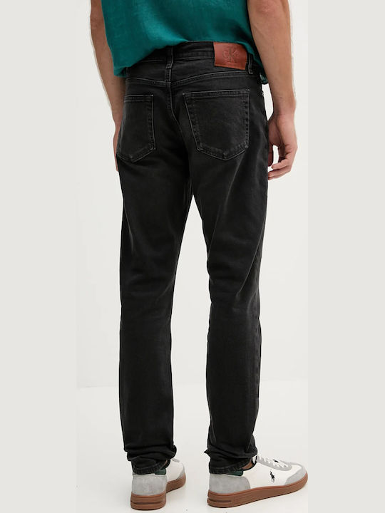 Men's Jeans Pants With Slim Tapered Fit White