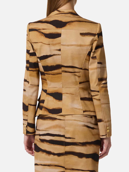 Elisabetta Franchi Women's Brown Blazer