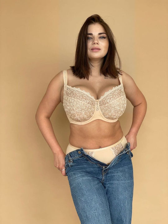 Betty Бежов Сутиен с Лека Подложка
