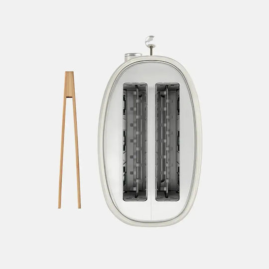 Sweiss Toaster 2 Slots 850W Beige