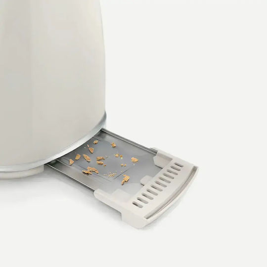 Sweiss Toaster 2 Slots 850W Beige