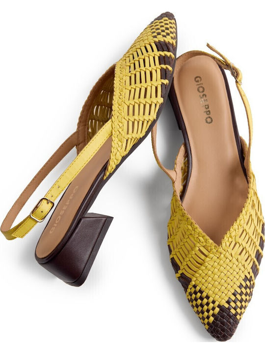 Women's Ballerina Shoes Slingback In Blonde Colour
