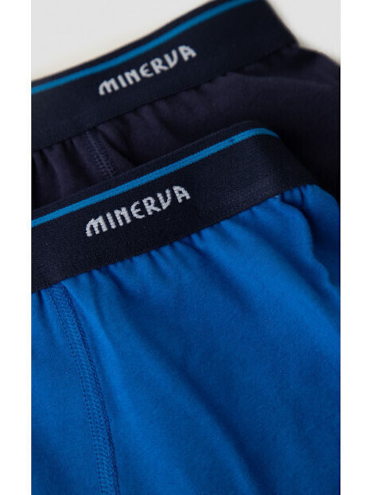 Minerva Minerva Kinderunterwäsche Set Blau 2 Stück