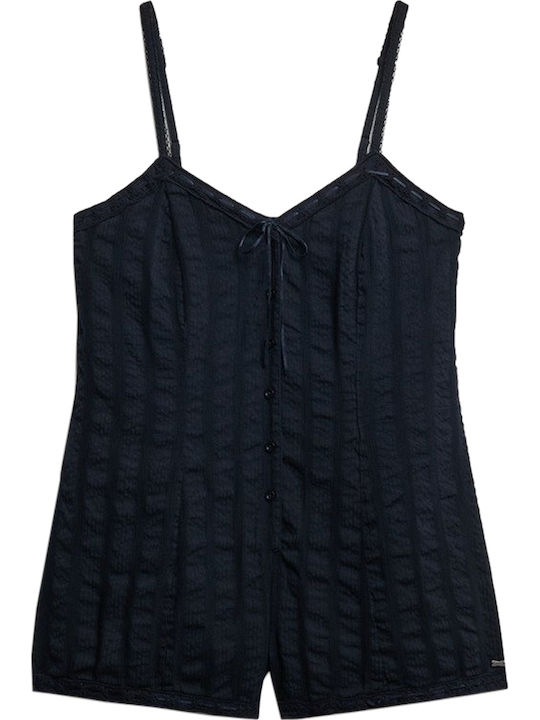 Playsuit Γυναικεία Ολόσωμη Φόρμα Navy Μπλε