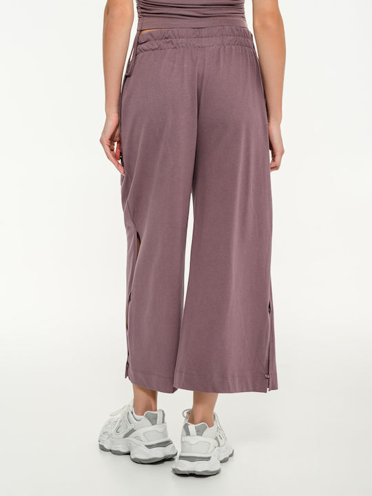 Less Is Flared Sweatpants Pink