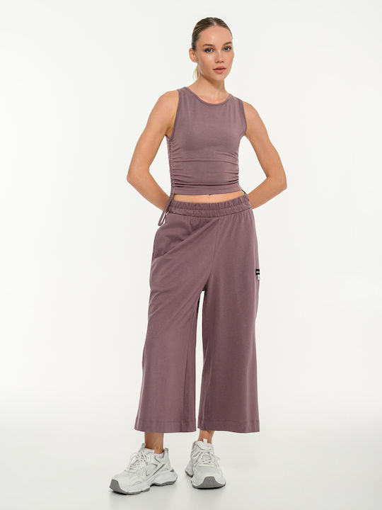 Less Is Flared Sweatpants Pink