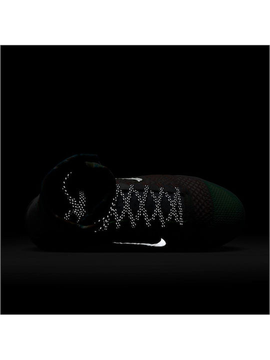 Kobe 9 Elite Protro What The Kobe Inalti Pantofi De Baschet Albi / Argintiu Reflectorizant / Albastru Clor / Negri
