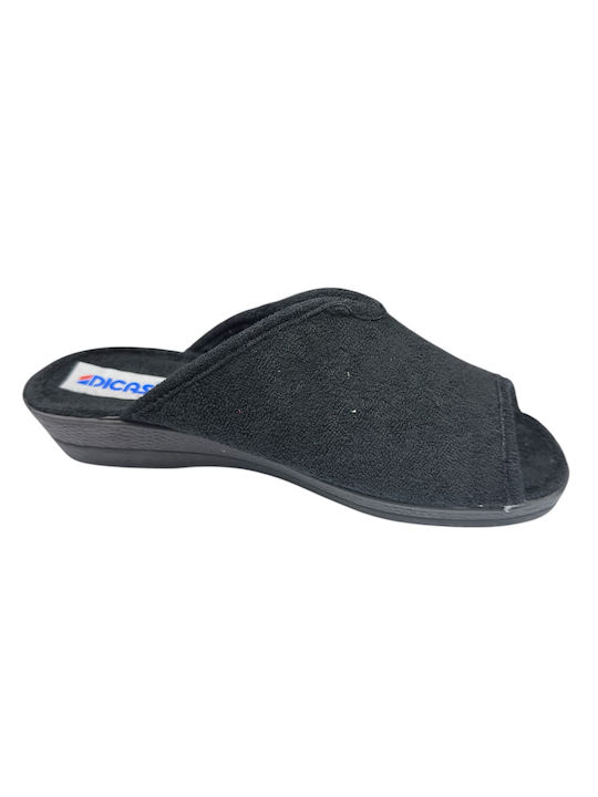 Terry Winter Women's Slippers Black