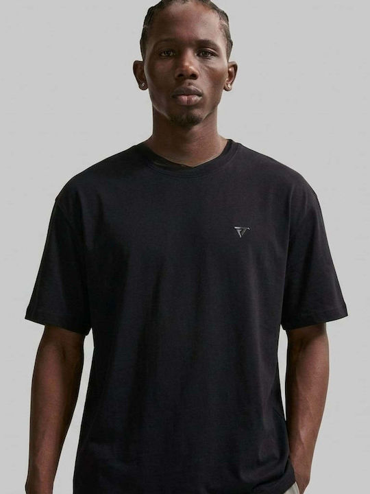 T-shirt Μαύρο