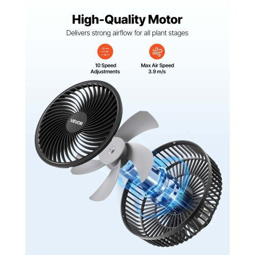 Vevor Ventilator USB Negru
