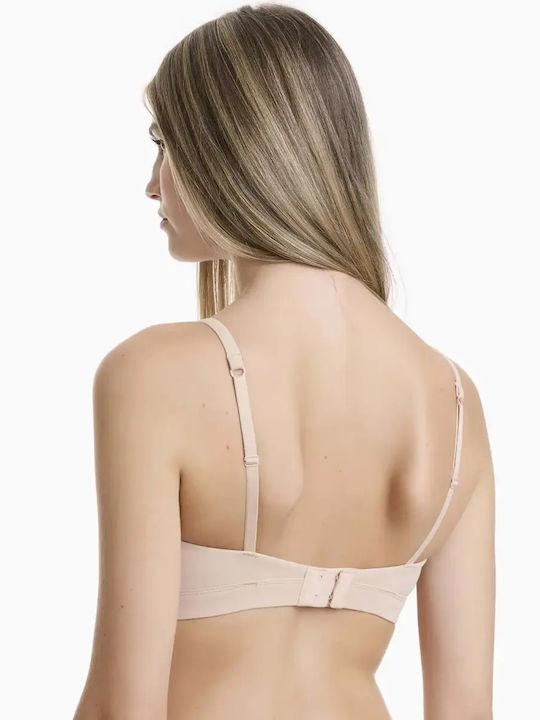 Women's Sports Bra Beige