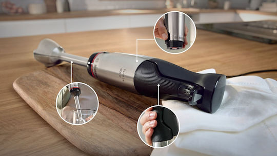 Bosch Ръчен Блендер с Неръждаема Пръчка 1000W Сребрист