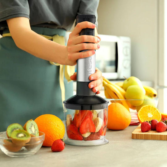 Ufesa Jupiter Max Handmixer mit Inox-Stab 1500W Silber