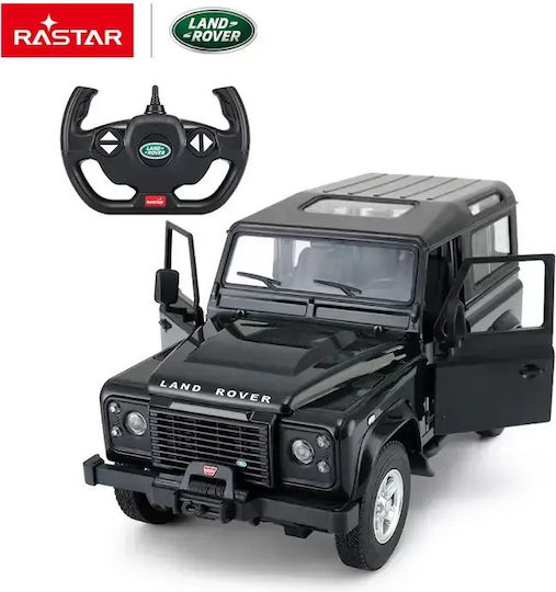 Land Rover Teleghidată Mașină 2WD Neagră