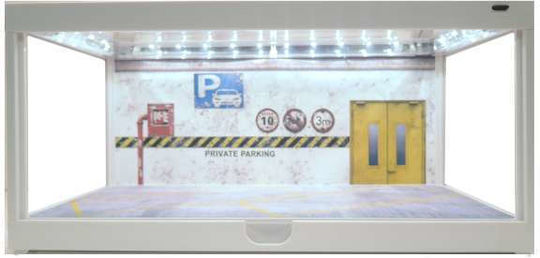 LED Mirror Display Garage 1:24 Triple 9