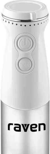 Raven Handmixer mit Inox-Stab 1300W Grau