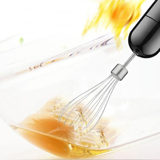 Blender de Mână cu Tijă din Inox 1200W Negru