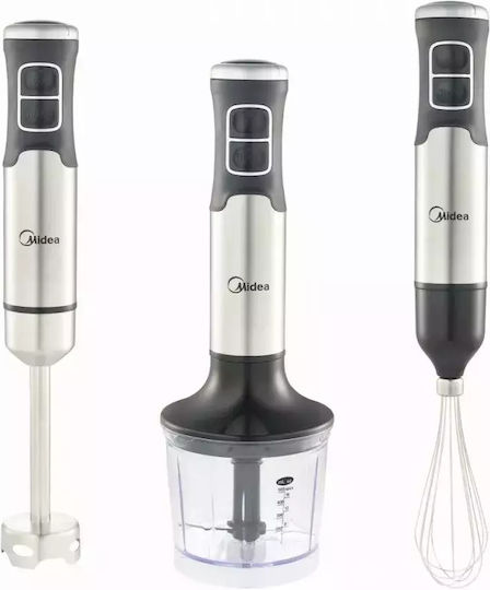 Midea Handmixer mit Kunststoff-Stab 1000W Graue