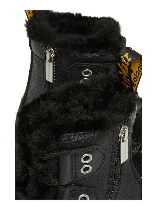 1460 Leder Herrenstiefel Schwarz