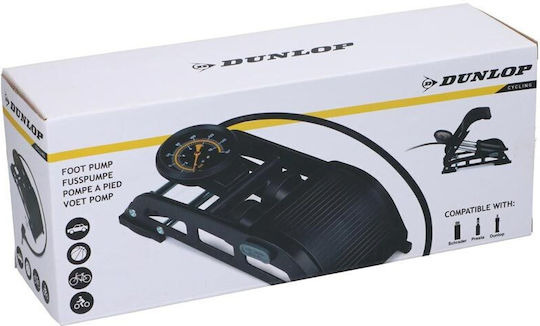 Dunlop 27521 Τρόμπα Αέρος Ποδιού με Μανόμετρο
