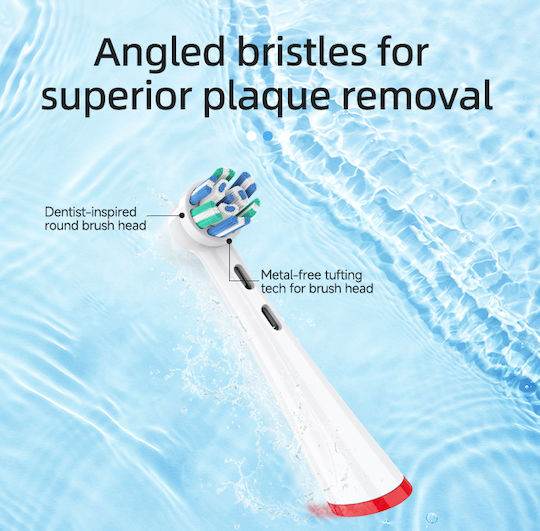 Replacement Heads Compatible with Oral B iO 3 4 5 6 7 8 9 10 Series Compatible Spare Parts for IO 2pcs