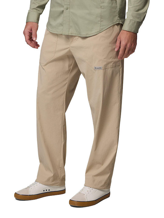 Columbia Männer Lang Bergsteigerhose Beige