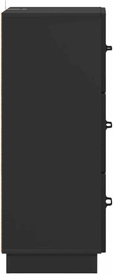 Comodă de Depozitare din Lemn cu 3 Sertare M33xL34.5xÎ87cm