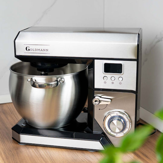 Goldmann Κουζινομηχανή 2200W με Ανοξείδωτο Κάδο 8.5lt