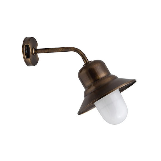 Lido Wall-Mounted Outdoor Bronze Light