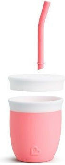 Munchkin Children's Cup C' Est Silicone Pink 118ml for 6m+