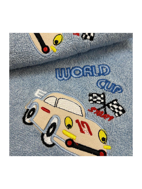 Linea Home Set of Baby Towels 2pcs World Cup Blue