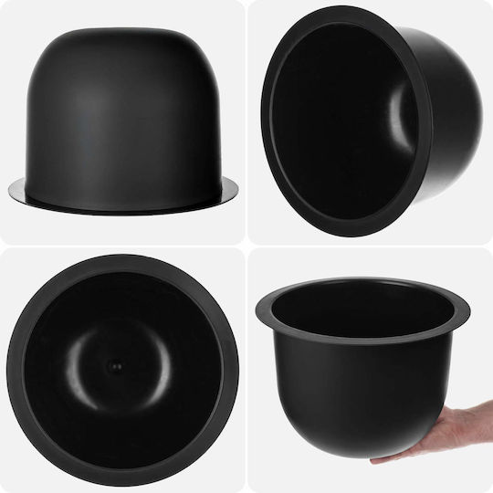 Insert Pot Flower Stands Loft Round Black 29 Cm