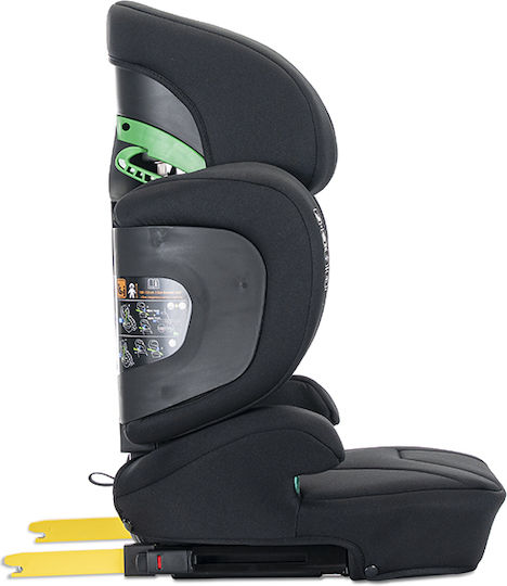 Lorelli GrowGo Καθισματάκι Αυτοκινήτου High-back Booster i-Size με Isofix Black