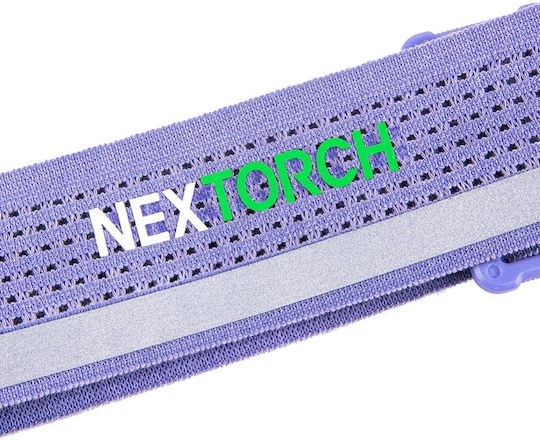 Nextorch Rechargeable LED Head Flashlight IP67 with Maximum Brightness 1200lm