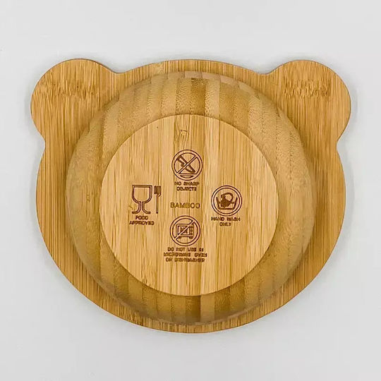 Pandaboo Baby- und Kleinkinder-Teller und -Schüsseln Schale aus Bamboo Lila