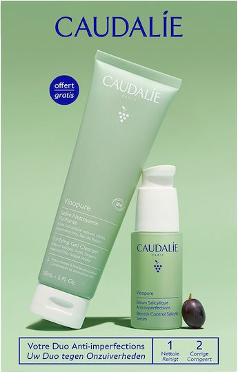 Caudalie Vinopure Hautpflege-Set gegen Akne