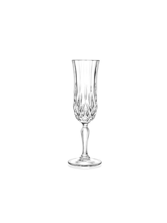 RCR Opera Set Glasses for White and Red Wine Crystal Goblets 160ml 30 Pieces