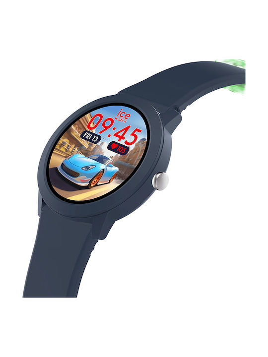 Ice Watch Ice Smart Junior Rd 3.0 Runde Smartwatch Modell Silikonarmband Blau