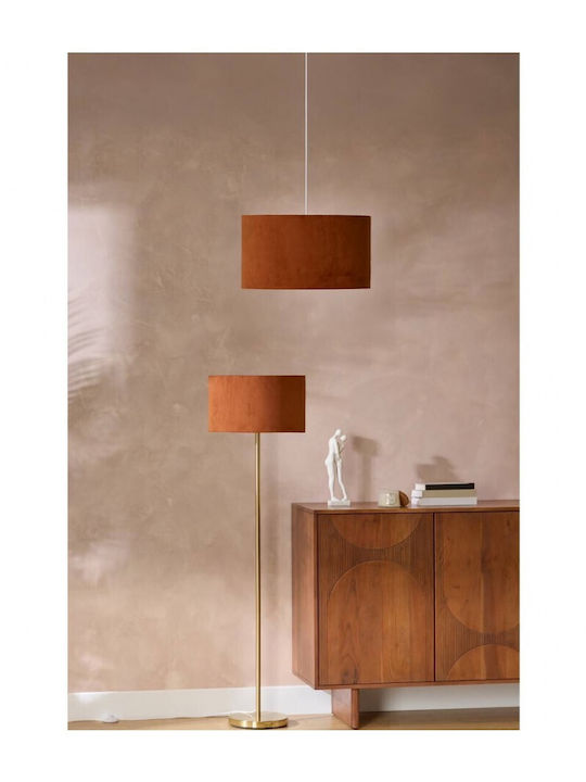 Καπέλο Φωτιστικού Πτυσ.μπουκλέ Terracotta 40x23cm Καπέλο Φωτιστικού Πτυσ.μπουκλέ Terracotta 40x23cm