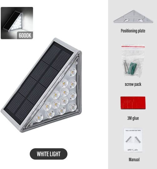 Lampa Solară cu Lumină Albă Caldă
