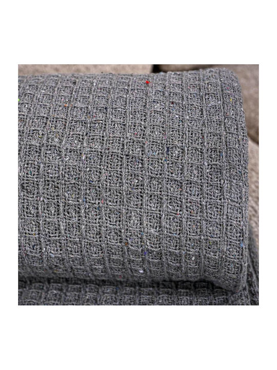 Fylliana Chufran Armchair Throw 150x220cm Gray