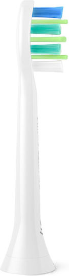 Original Philips Sonicare Intercare Hx9006/87 Toothbrush Head Medium Soft Bristles 6 Pcs Cleaning Hard-to-reach Areas