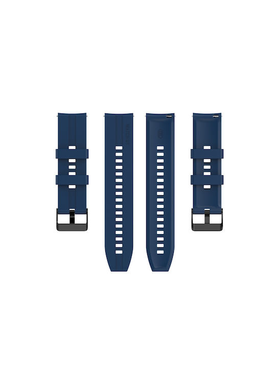 Curea Din Silicon Albastră Universală (Universal Silicone Watch Strap)