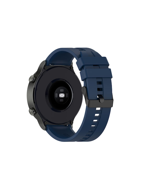 Curea Din Silicon Albastră Universală (Universal Silicone Watch Strap)